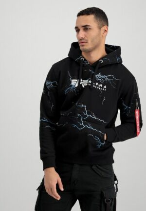 Alpha Industries Hoodie »Alpha Industries Men - Hoodies Lightning AOP Hoody«