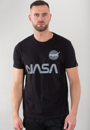 Alpha Industries Rundhalsshirt »Nasa Reflective Tee«