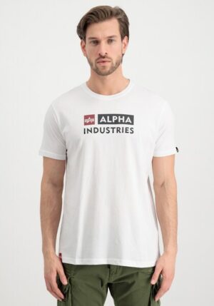 Alpha Industries T-Shirt »Alpha Industries Men - T-Shirts Alpha Block-Logo T«