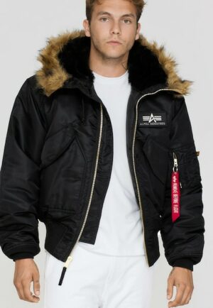 Alpha Industries Winterjacke »Alpha Industries Men - Bomber & Flight Jackets 45P Hooded«