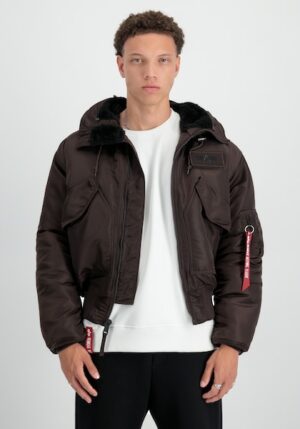 Alpha Industries Winterjacke »Alpha Industries Men - Bomber & Flight Jackets 45P Hooded Custom«