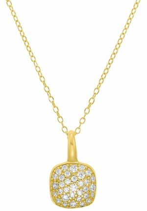 Amor Kette mit Anhänger »Gold Glitzersteinchen