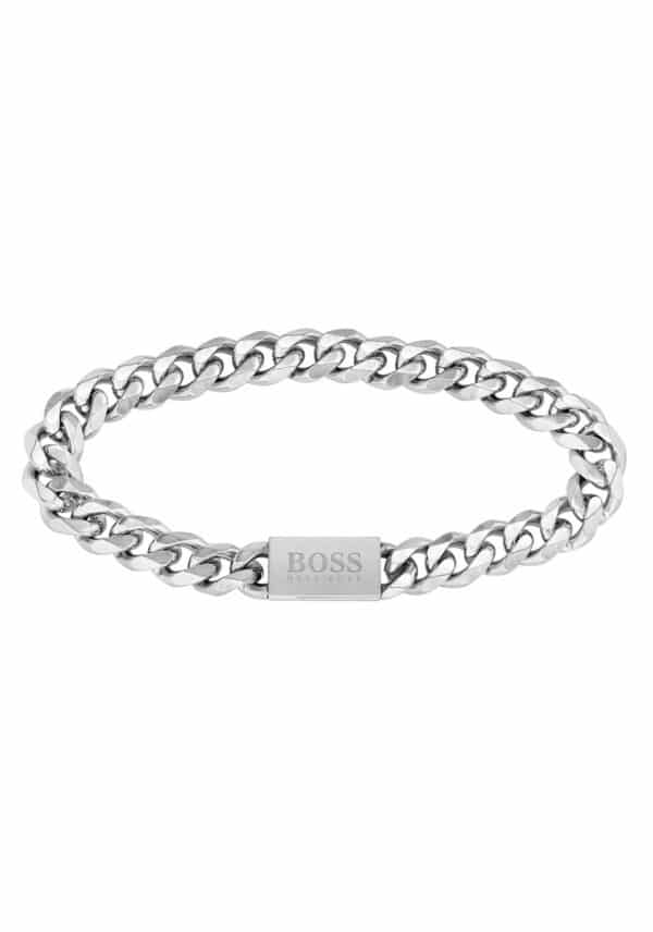 BOSS Edelstahlarmband »Schmuck Geschenk Armkette CHAIN LINK Panzerkette«