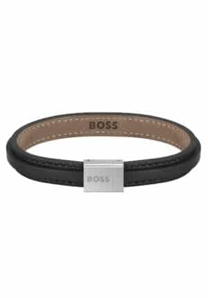 BOSS Lederarmband »GROVER