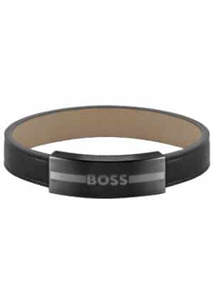 BOSS Lederarmband »Schmuck Geschenk LUKE