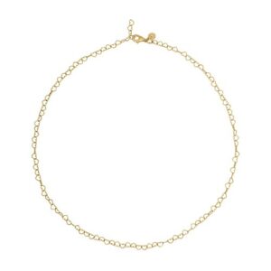 CAÏ Collierkettchen »925 Silber vergoldet Herzchenkette Choker«