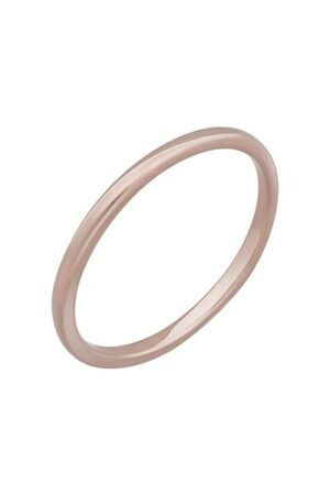 CAÏ Fingerring »925 Silber rosévergoldet Basic Stacking«