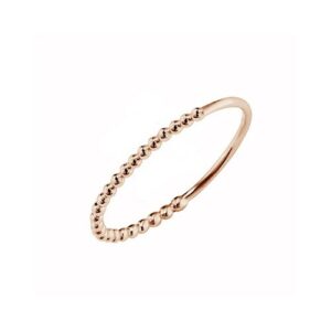 CAÏ Fingerring »925/- Sterling Silber rotvergoldet«