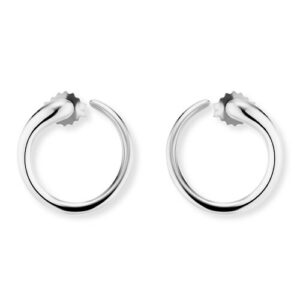 CAÏ Paar Creolen »925/-Sterling Silber rhodiniert«