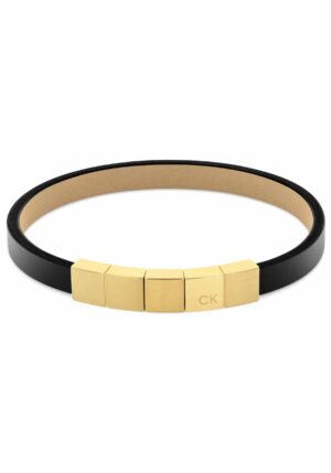 Calvin Klein Lederarmband »Schmuck Geschenk Minimalistic Squares