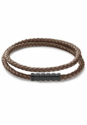 Calvin Klein Lederarmband »Wickelarmband Wrapped & Braided