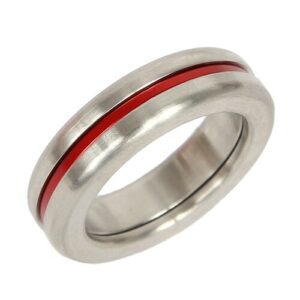 DeMarie Fingerring »eloxiertes Aluminium«