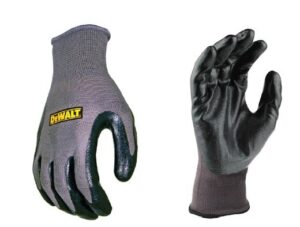 DeWalt Montage-Handschuhe »Set DPG66LEU Arbeitshandschuh Nitril Größe L (Nr. 10) 4-er Pack«