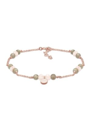 Elli Armband »Erbskette Labradorit Quartz Kugel Bead 925 Silber«