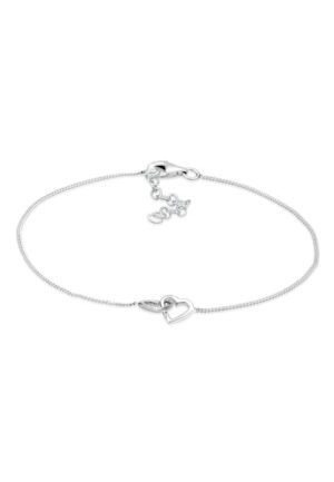 Elli Armband »Herzen Verschlungen Lovely 925 Silber«