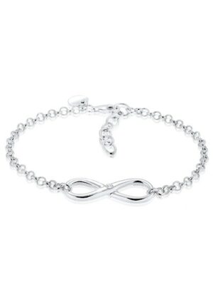 Elli Armband »Infinity Zirkonia 925 Sterling Silber«