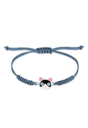 Elli Armband »Kinder Kids Katze Kristalle 925 Silber«