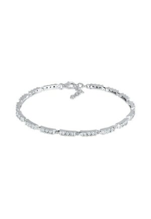 Elli Armband »Kristalle Tennisarmband 925 Silber«