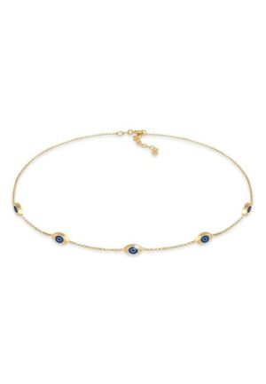 Elli Collier »Choker Evil Eye Emaille 925 Silber«