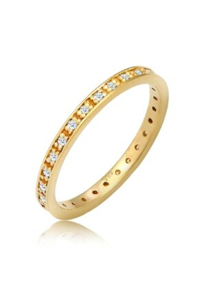 Elli DIAMONDS Verlobungsring »Verlobungsring Diamant (0.14 ct) 585 Gelbgold«