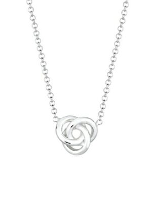 Elli Kette mit Anhänger »Knoten Knot 925 Sterling Silber«