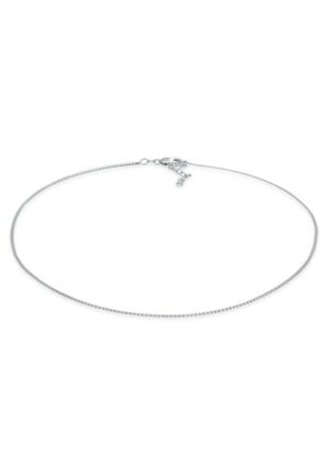 Elli Kette ohne Anhänger »Choker Venezia Kette Vierkant Basic 925 Silber«