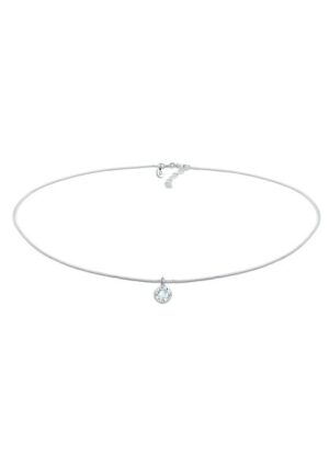 Elli Premium Collier »Choker Basic Stein Kristall 925 Silber«