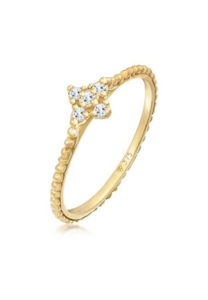 Elli Premium Fingerring »Topas Edelsteine Verlobung Kugellook 375 Gelbgold«