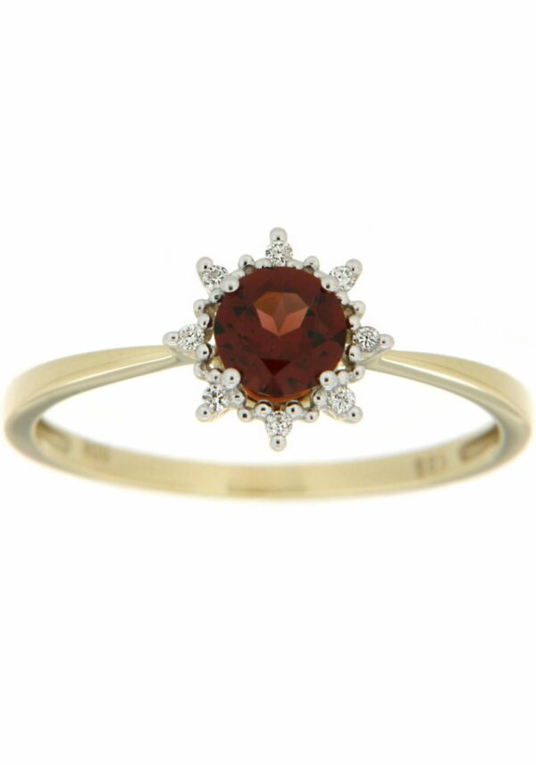 Firetti Diamantring »Schmuck Geschenk Gold 333 Damenring Goldring Farbstein Edelstein«