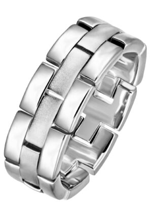 Firetti Fingerring »Schmuck Geschenk Silber 925 Silberring Kettengliederung«