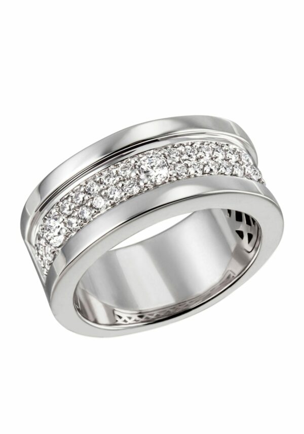 Firetti Fingerring »Schmuck Geschenk Silber 925 Silberring Rondell«