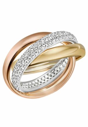 Firetti Fingerring »Schmuck Geschenk Silber 925 Silberring Verschlungen«