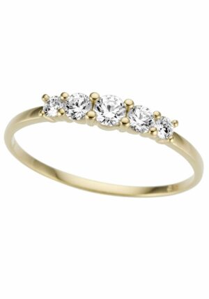 Firetti Goldring »Schmuck Geschenk Gold 333 Memoire Ring«