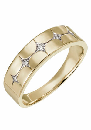 Firetti Goldring »Schmuck Geschenk Gold 375 Damenring Goldring«