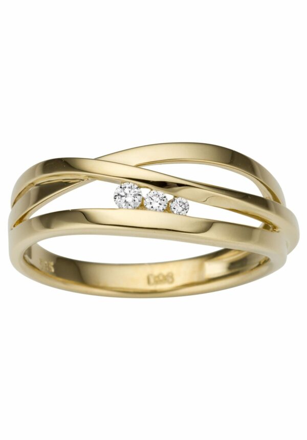 Firetti Goldring »Schmuck Geschenk Gold 585