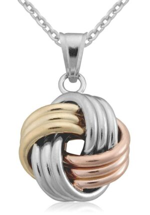 Firetti Kette mit Anhänger »Schmuck Geschenk Silber 925 Halsschmuck Halskette Knoten«