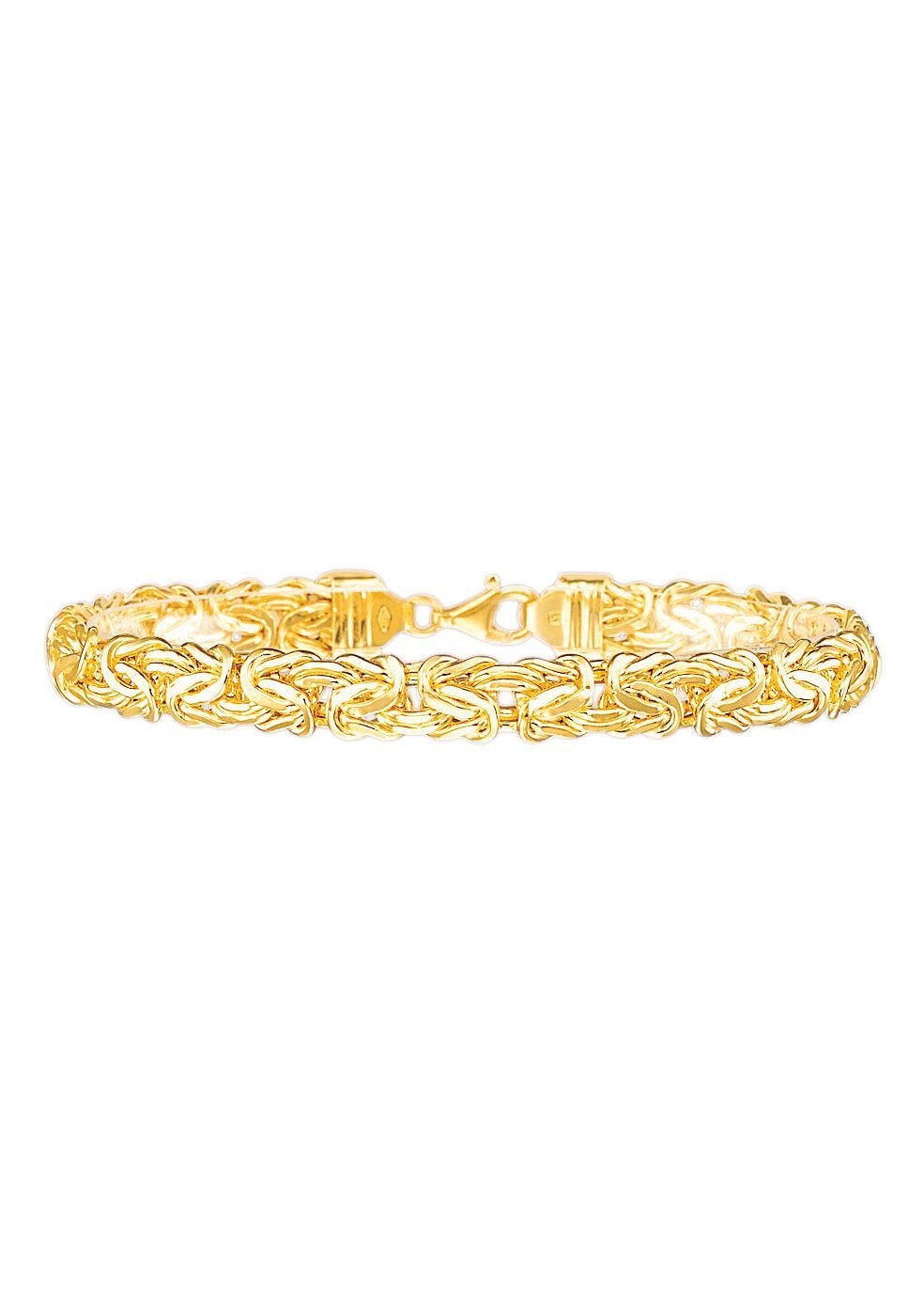 Firetti Königsarmband »Schmuck Geschenk Gold 585 Armschmuck Armkette Goldarmband Königskette«