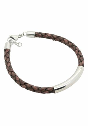 Firetti Lederarmband »Schmuck Geschenk Armschmuck geflochten