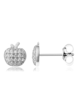 Firetti Paar Ohrstecker »Schmuck Geschenk Silber 925 Ohrschmuck Apple Apfel«