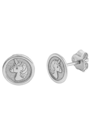 Firetti Paar Ohrstecker »Schmuck Geschenk Silber 925 Ohrschmuck Einhorn«