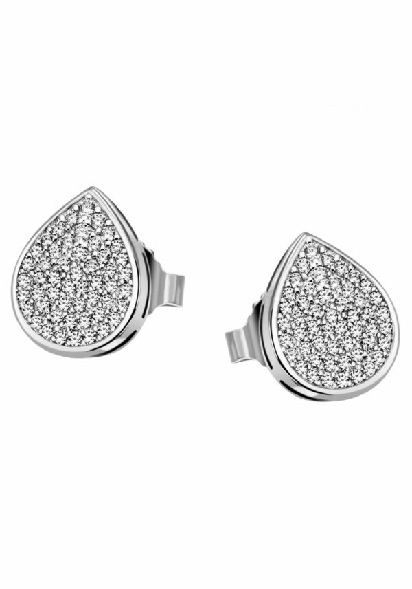 Firetti Paar Ohrstecker »Schmuck Geschenk Silber 925 Ohrschmuck Pavé-Optik Glitzer«