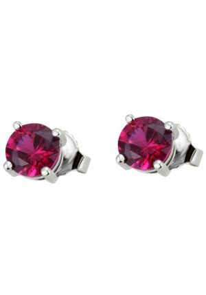 Firetti Paar Ohrstecker »Schmuck Geschenk Silber 925 Ohrschmuck pink«