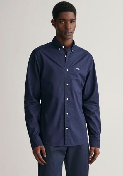 Gant Langarmhemd »Popline Hemd Slim Fit«