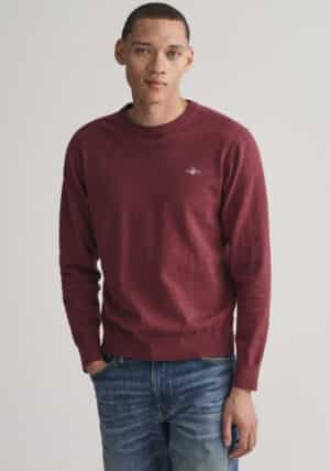 Gant Rundhalspullover »Classic Cotton C-Neck«