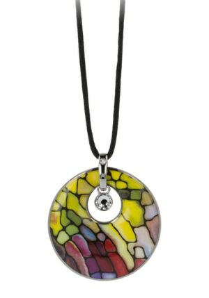 Goebel Kette mit Anhänger »Crystal Circle Motiv Mosaik IV