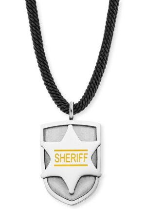 Herzengel Kette mit Anhänger »Sheriff