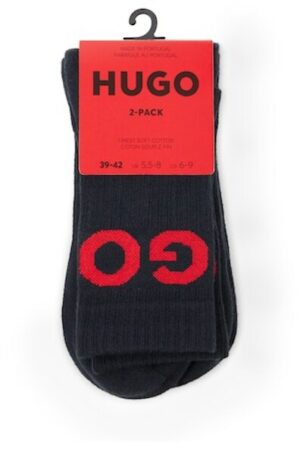 HUGO Freizeitsocken »2P QS RIB ICONCOL CC«