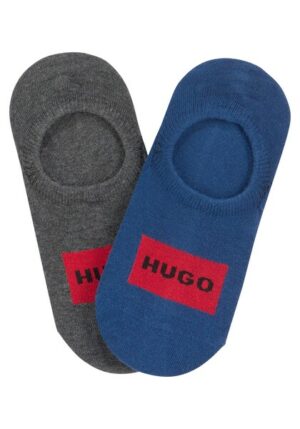 HUGO Sneakersocken »2P LOWCUT LABEL COL«