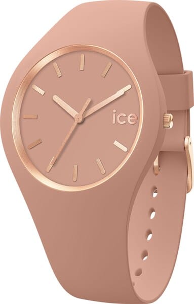 ice-watch Quarzuhr »ICE glam brushed - Clay - Medium - 3H