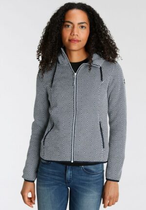 Icepeak Strickfleecejacke »D STRICKFLEECEJACKE ADRIAN«